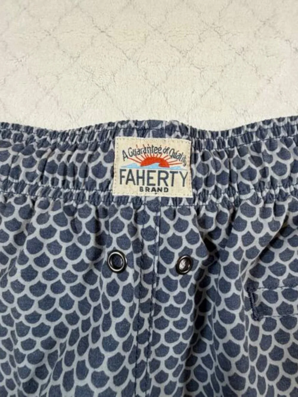 Faherty Shorelite Lined Swim Trunk (5